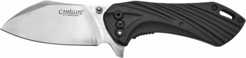 Camillus Chunk Folding Cleaver 7.25\" Oal Stainless\/Black