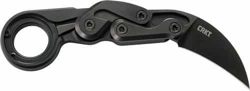 Crkt Provoke 2.41\" Plain Edge Fldr Knife W\/Kinematic Black