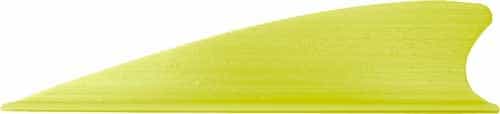 Tac Vanes Matrix 2.25\" Shield Cut Yellow 36 Pack