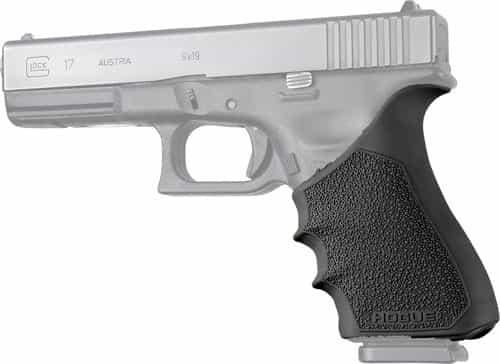 Hogue Handall Beaver Tail Grip Glk 17,22,35,34,37 Gen 3,4 Blk