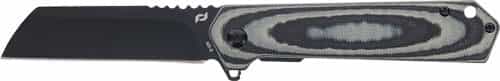 Schrade Knife Lateral Folder 3.25\" Aus-10 Black\/Grey Lam