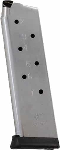 Metalform Magazine 1911 Govt. 45Acp 7Rd S\/S Removable Base
