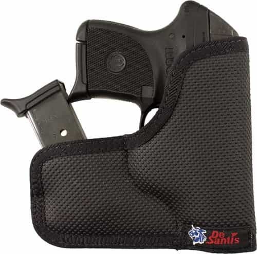 Desantis Ammo Nemesis Holster Nylon Ambi Ruger Lcp Ii Black