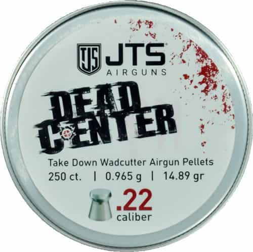 Jts Pellets Dead Center 22 Wadcutter 14.89 Gr 250Ct