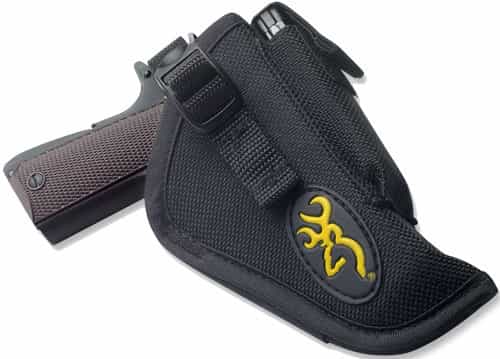 Browning Belt Holster W\/Mag Pouch 1911-22\/1911-380 Rh Blck
