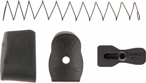 Ghost Moab Mag Extension For Glock 43 Plus 2 Rnds Black