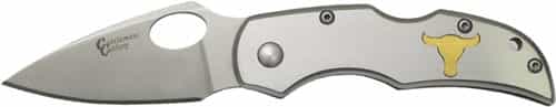 Abkt Cattlemans Cutlery Duece Lockback 2.5\" Blade W\/ Clip
