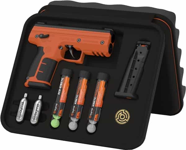Byrna Sd Kinetic Kit Orange W\/ 2 Mags & Projectiles
