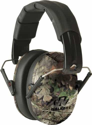 Walkers Muff Shooting Passive Pro-Low Profile 22Db Mossy Oak