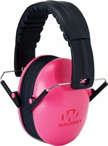 Walkers Muff Hearing Protection Childrens 23Db Pink