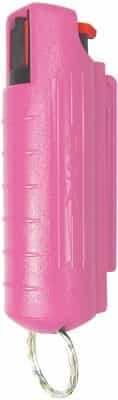 Psp Pepper Spray W\/ Pink Hard Case W\/ Key Ring 1\/2 Oz