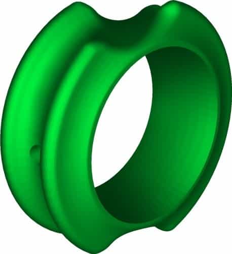 G5 Peep Sight Meta Pro Large Hunter 1\/4\" Green