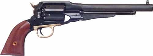 Cimarron 1858 Army 44 Caliber 8\" Octagon Blued Walnut