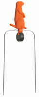 Champion Dura-Seal Target 7\" Prairie Dog Spinner Orange