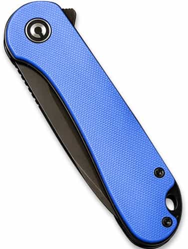 Civivi Knife Elementum 3.47\" Blue G-10\/Black Stonewash D2