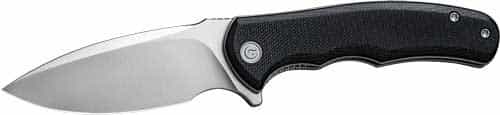 Civivi Knife Mini Praxis 2.98\" Black G10\/Satin Finish D2