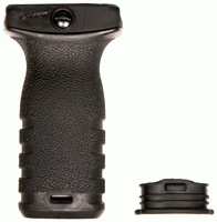 Mft React Short Vertical Grip Black