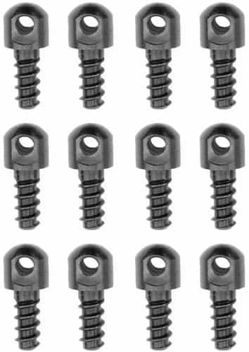 Grovtec 1\/2\" Wood Screws 12-Pack Black