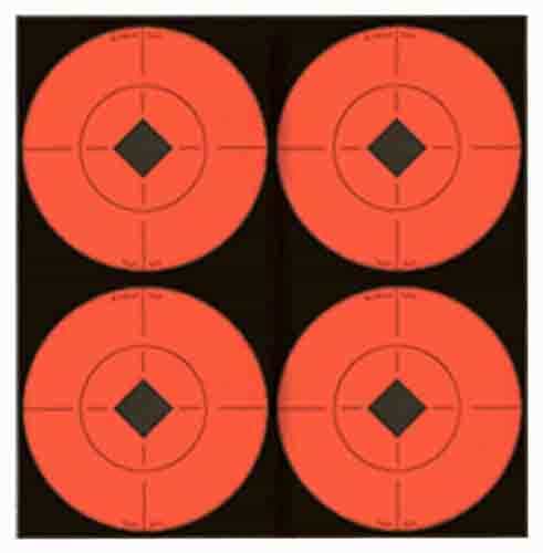 B\/C Target Spots 3\" Target 40 Targets Orange