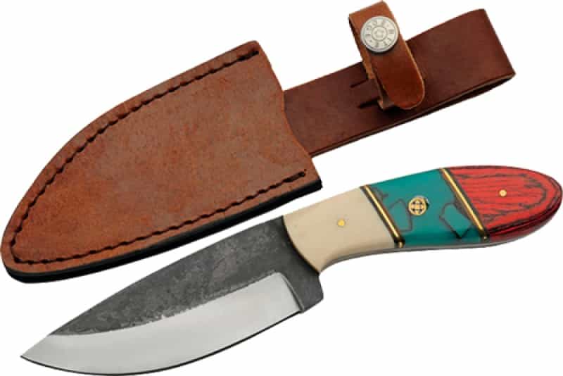 Szco Rite Edge 8.5\" Redtail Hunter Leather Sheath