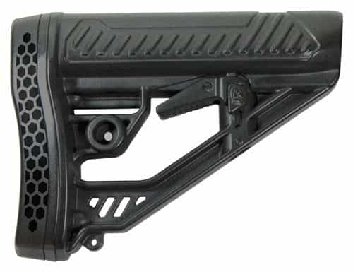 Adaptive Tactical Stock Ar-15 Mil-Spec Polymer Black