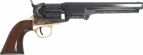 Cimarron 1851 Navy Oval Tg 36 Caliber 7.5\" Fs Walnut
