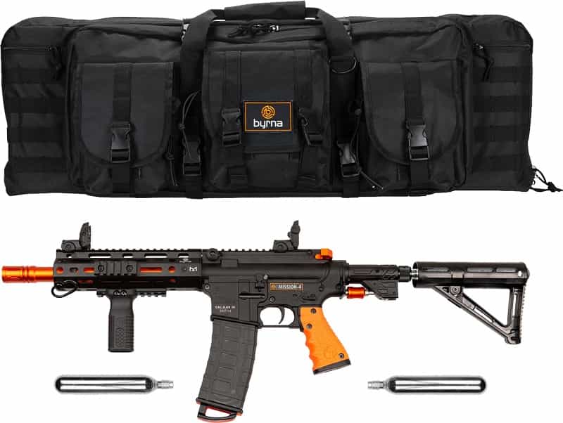 Byrna Mission 4 Launcher Black \/Org W\/2 88Gr Co2