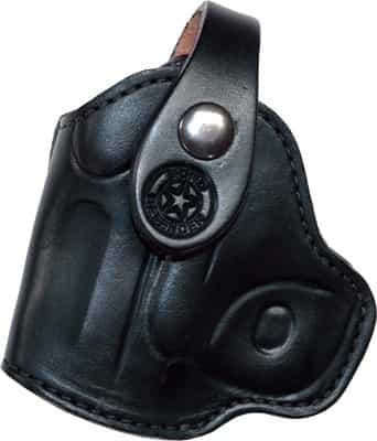 Bond Arms Holster Lh Thumbsnap For Back-Up Leather Black