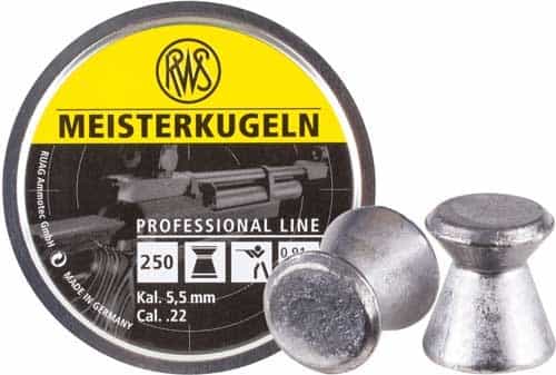Rws Pellets 22 Meisterkugeln 14 Grains Pro-Line 250-Pack