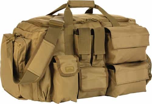 Red Rock Operations Duffle Bag 7 External Utility Pouches Tan