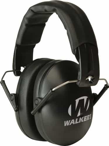 Walkers Muff Shooting Passive Youth\/Women 23Db Black