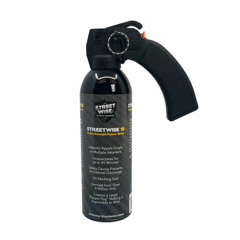 Streetwise 18 Fogger Pepper Spray 16 Oz Pistol Grip