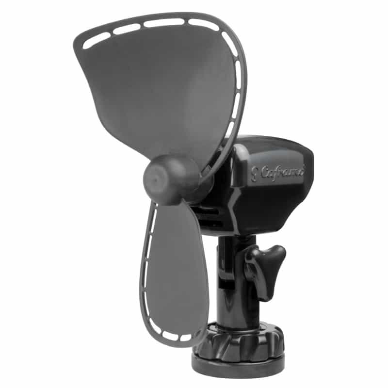 Seekr By Caframo Ultimate 757 24V 2-Speed 7" Fan - Direct Wire - Black