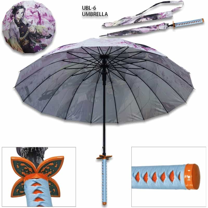 Demon Slayer -Shinobu Kocho Automatic Folding Umbrella