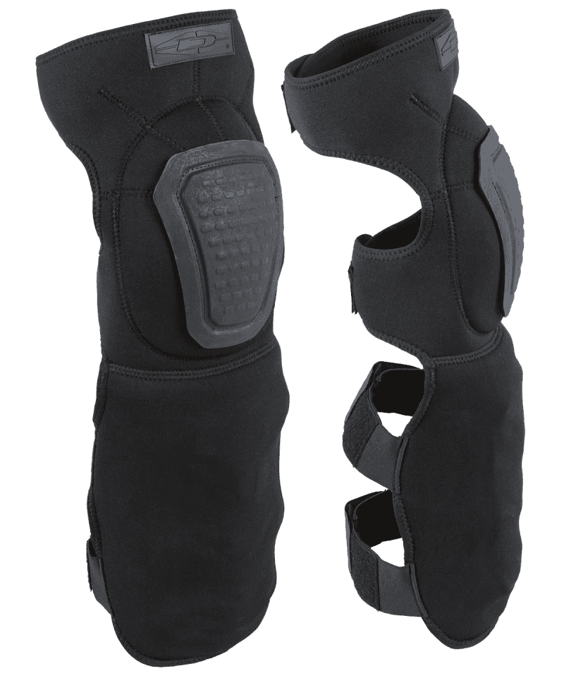 Neoprene Knee/Shin Guards W/ Non-Slip Knee Caps