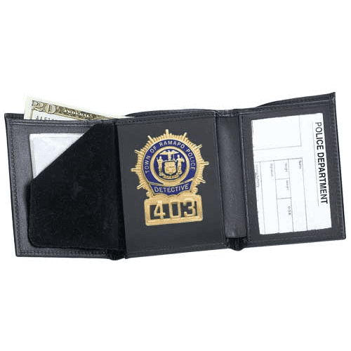 Tri-Fold Badge Wallet - Dress