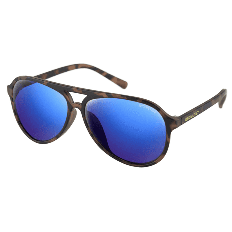 Frame Color: Matte Tortoise, Lens Color: Brown/Blue Mirror