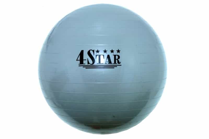 Heavy Duty Exercise Ball Balancing Gym & Yoga Grey Ball