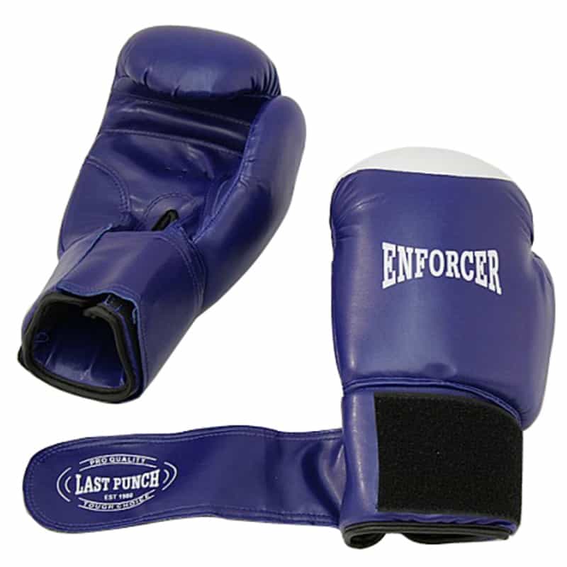 Blue 16 Oz Adult Size Heavy Duty Pro Boxing Gloves