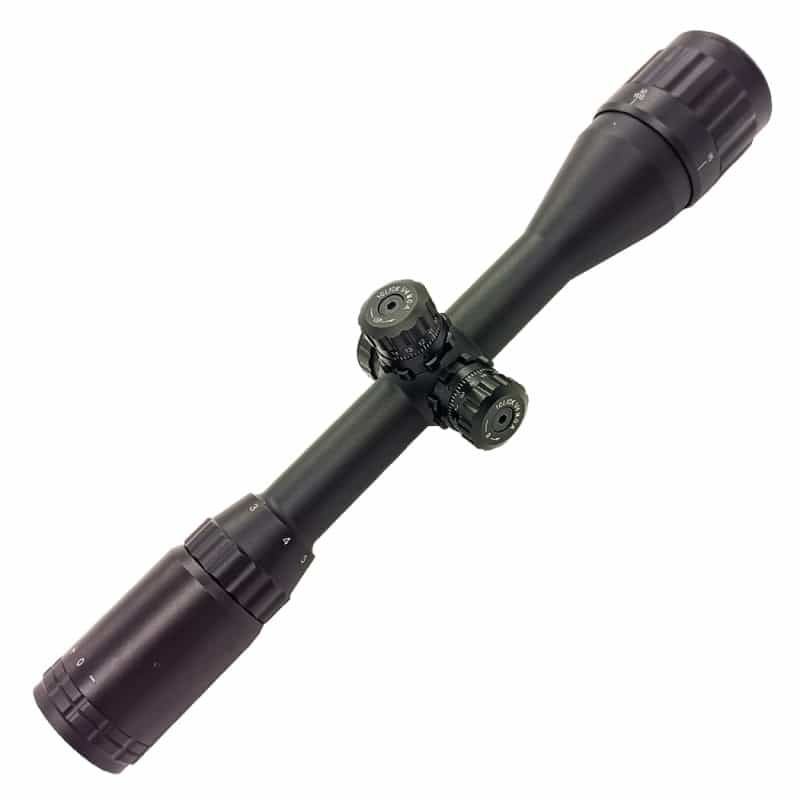 Hunt-Down Black 3-9X40 Aol R/G/B Illuminated Reticle Rifle Scope