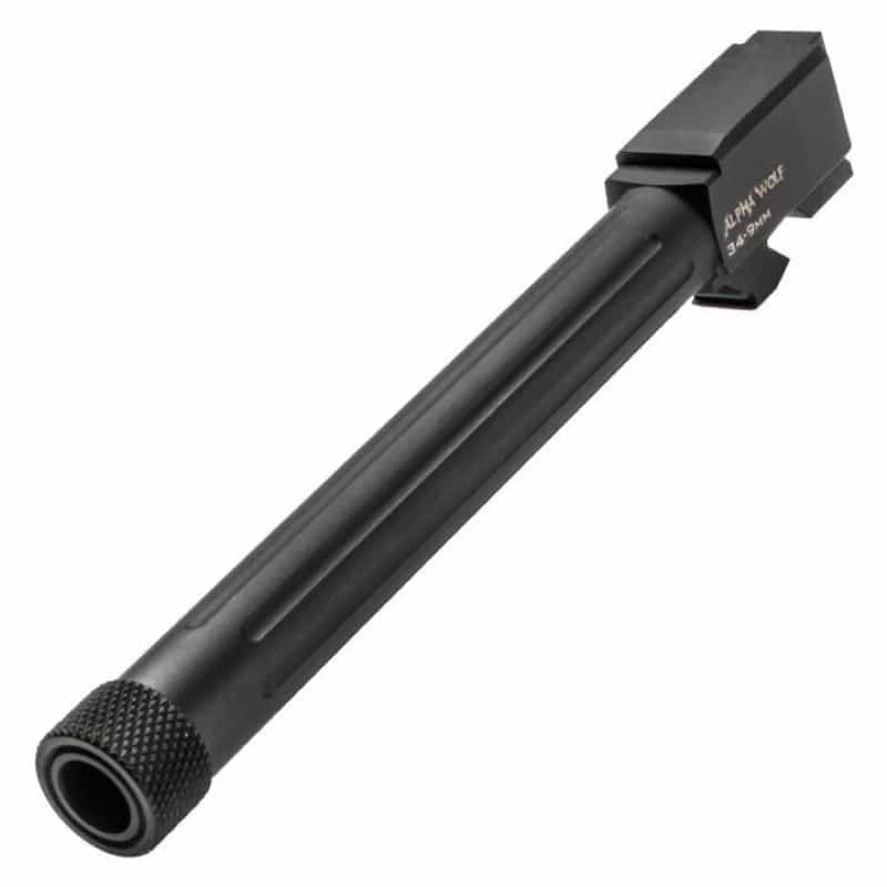 Alphawolf Barrel For Glock 34 9Mm Threaded 1/2 X 28