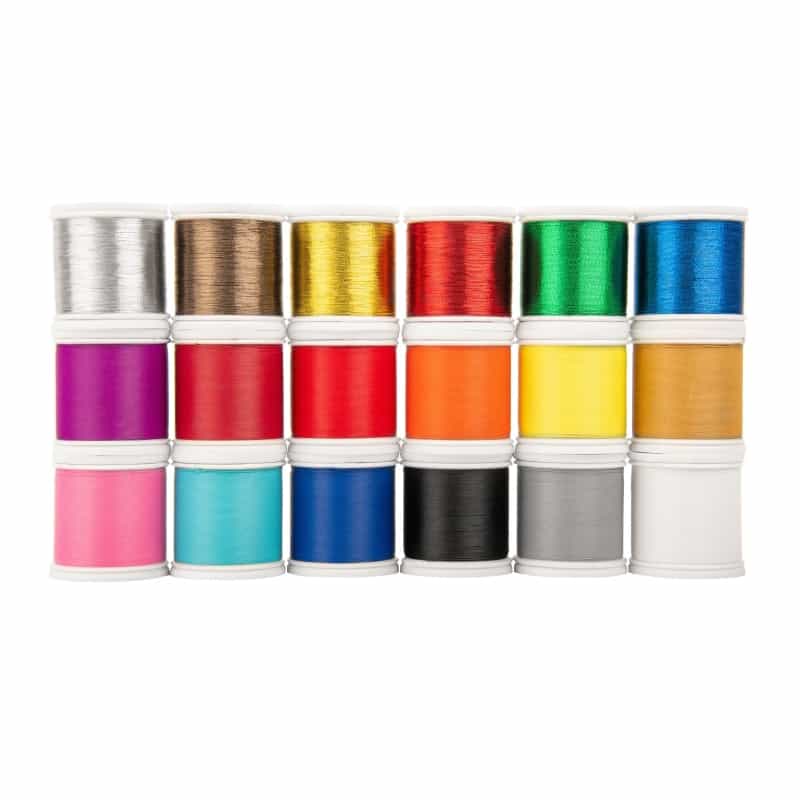 Prowrap 18-Spool Thread Assortment With Storage Box