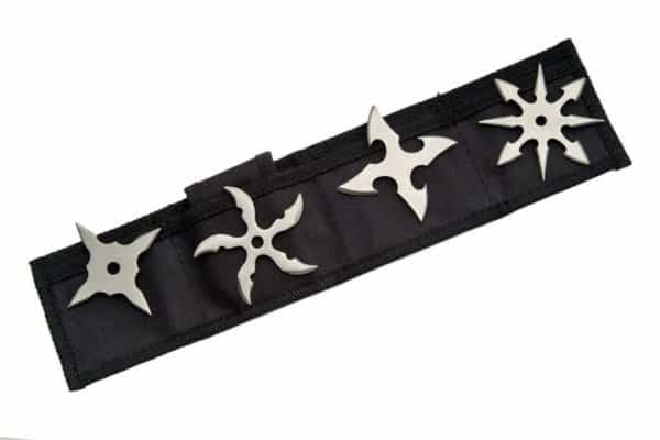 Rite Edge 210817-Sl - Silver Throwing Star Set