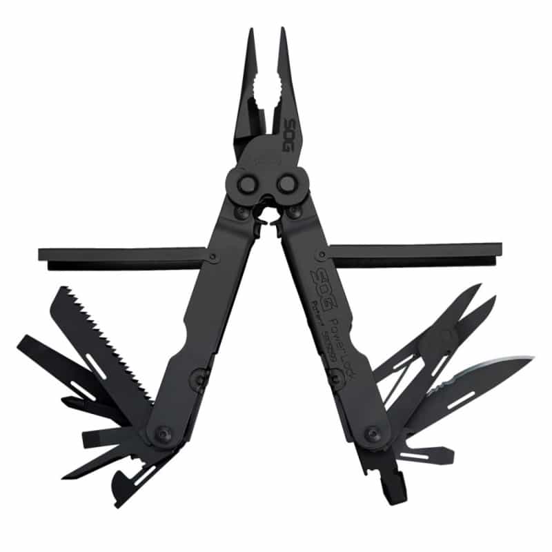 Sog-Powerlock Eod - Scissors - Black Oxide - Nylon Sheath
