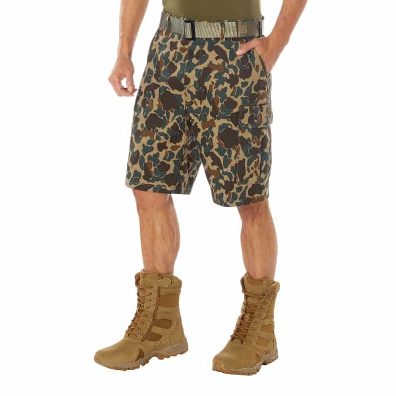 Rothco X Bear Archery Fred Bear Camo Bdu Cargo Shorts