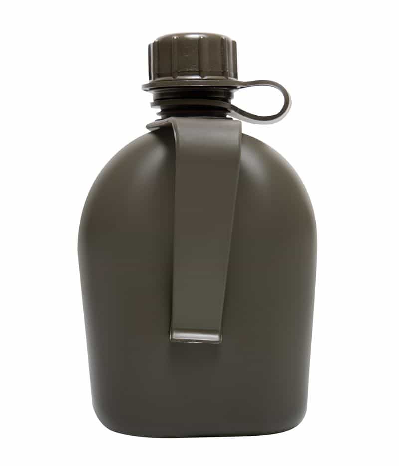 Genuine G.I 3 Piece 1 Qt. Canteen With Clip