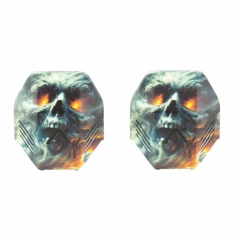 Axil, Mx Plate, Fits Mx Pro/Electronic/Passive Earmuffs, Apocalypse Themed Multi Color