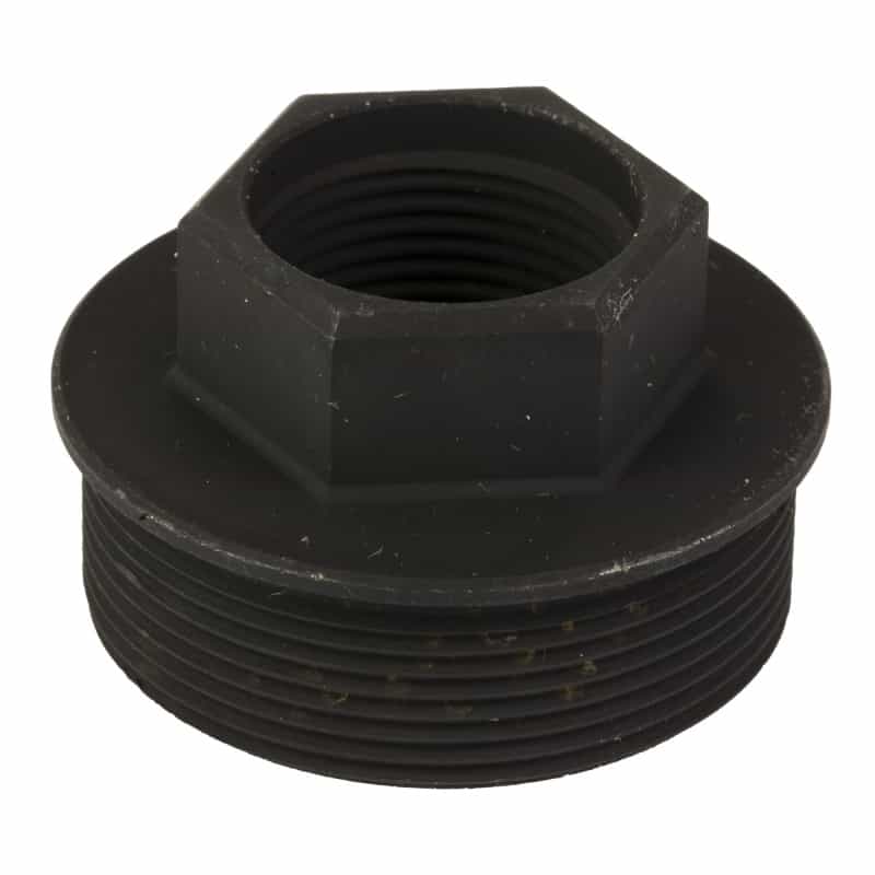 Yankee Hill Machine Co, Sidewinder Direct Thread Adapter, 5/8X24, Converts The Sidewinder, Cobra M2, And Cobra To Direct Thread, Black