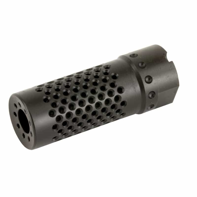 Spike's Tactical, Dynacomp Ak Brake, 762X39, M14x1 Lh Thread, Black Finish
