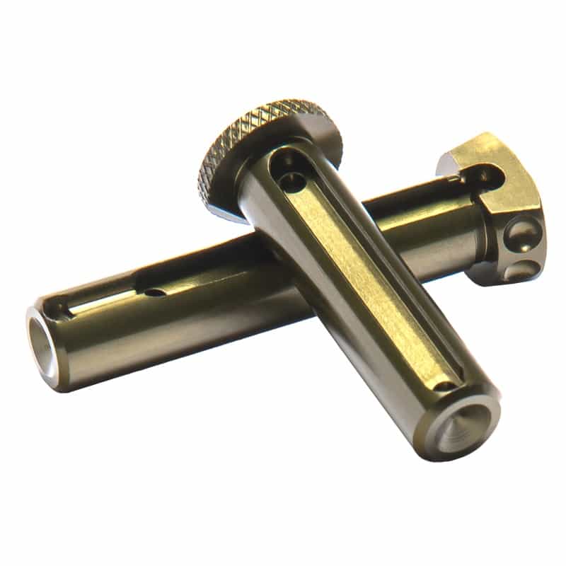 Battle Arms Development, Enhanced Pin Set, Takedown Pins, Anodized Finish, Olive Drab Green, Fits Ar-15, Aluminum Construction